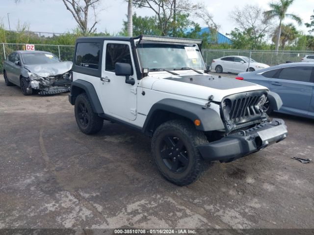 JEEP WRANGLER 2017 1c4ajwag6hl686751