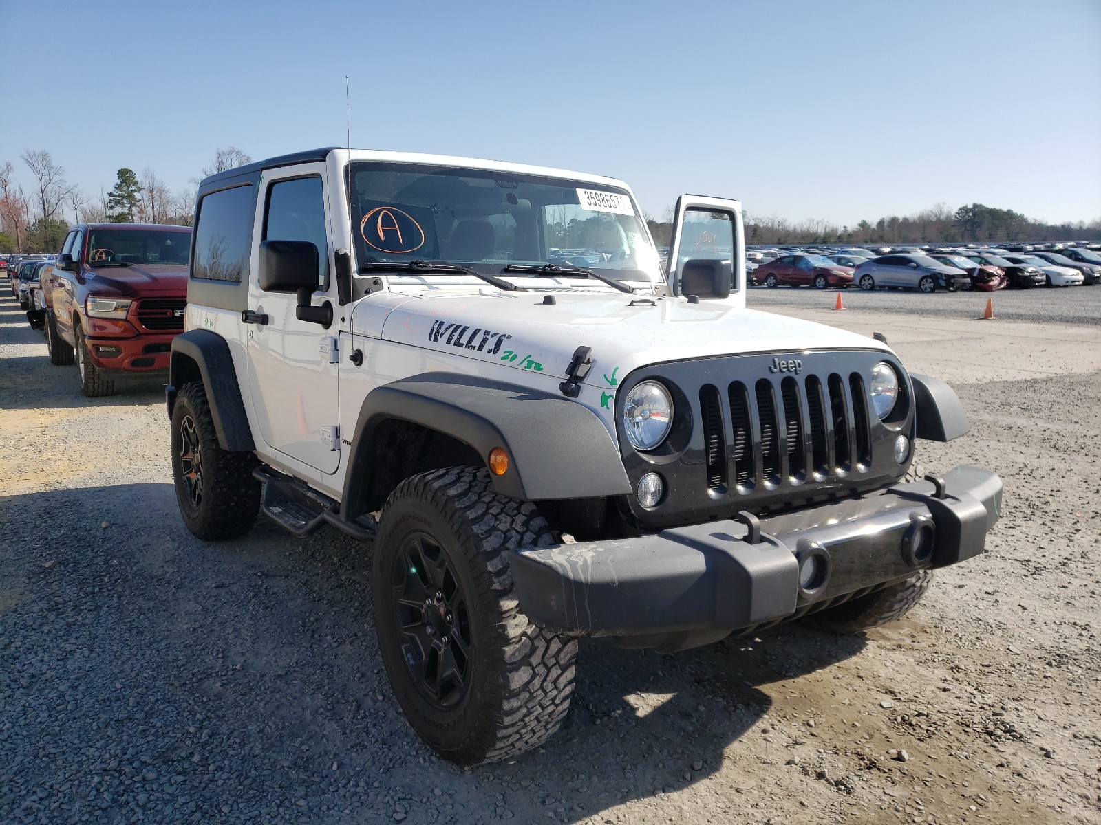 JEEP WRANGLER S 2018 1c4ajwag6jl832555