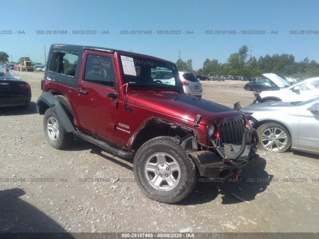 JEEP WRANGLER 2013 1c4ajwag7dl576690