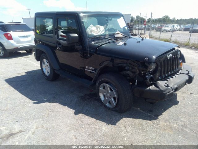 JEEP WRANGLER 2013 1c4ajwag7dl602236