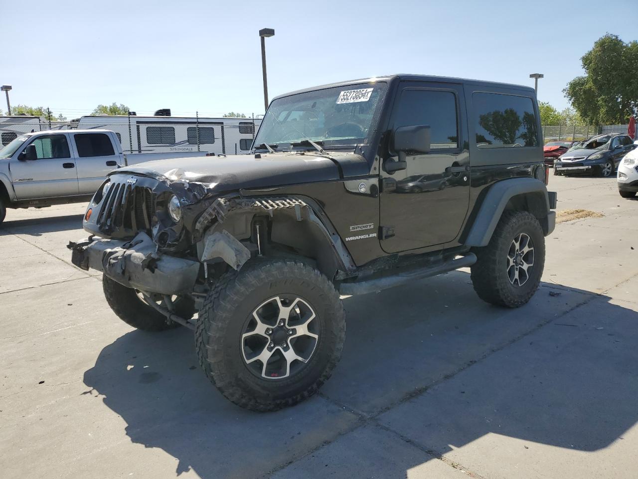 JEEP WRANGLER 2013 1c4ajwag7dl625418