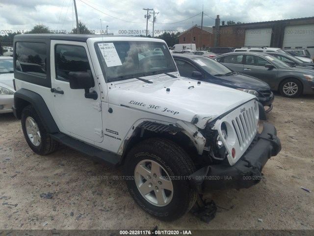 JEEP WRANGLER 2013 1c4ajwag7dl691774