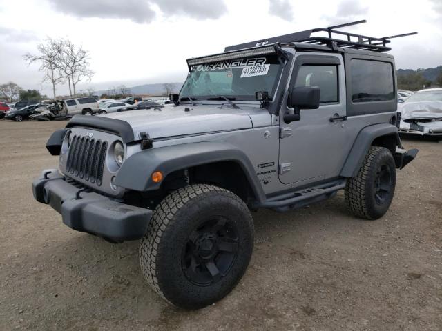 JEEP WRANGLER S 2014 1c4ajwag7el116981