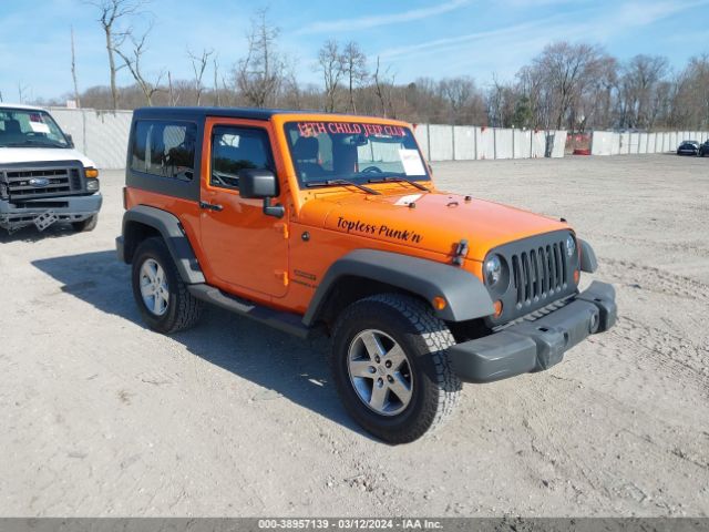 JEEP WRANGLER 2013 1c4ajwag8dl568095