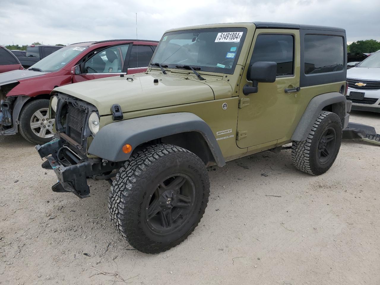 JEEP WRANGLER 2013 1c4ajwag8dl639490