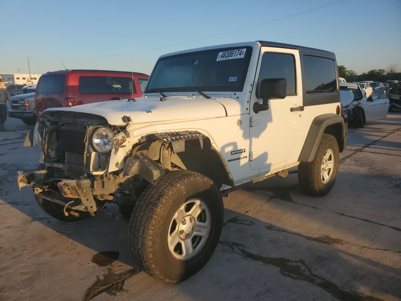 JEEP WRANGLER 2014 1c4ajwag8el190989