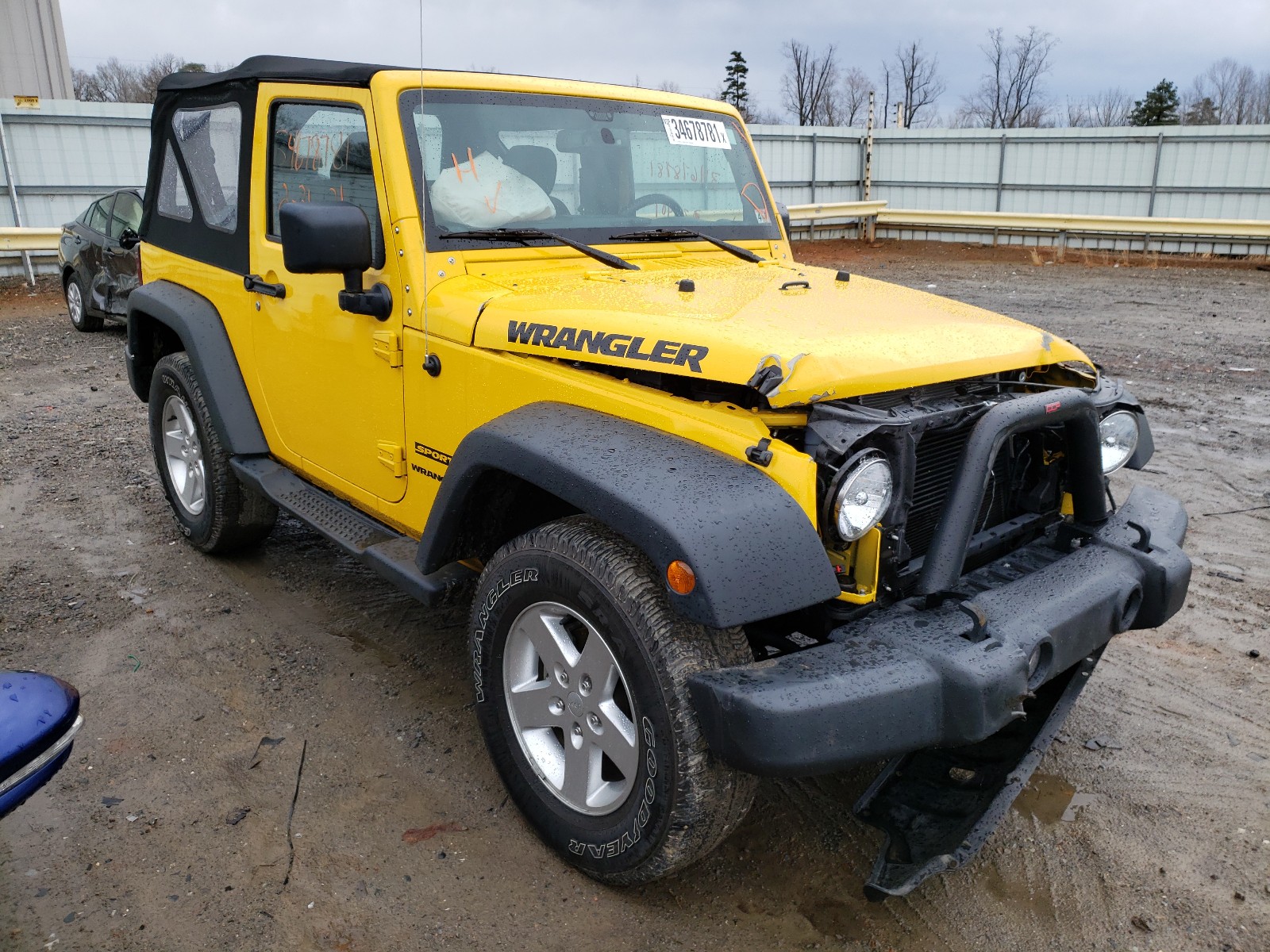 JEEP WRANGLER S 2015 1c4ajwag8fl597504