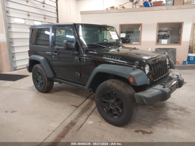 JEEP WRANGLER 2016 1c4ajwag8gl222973