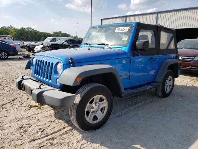 JEEP WRANGLER S 2016 1c4ajwag8gl272210