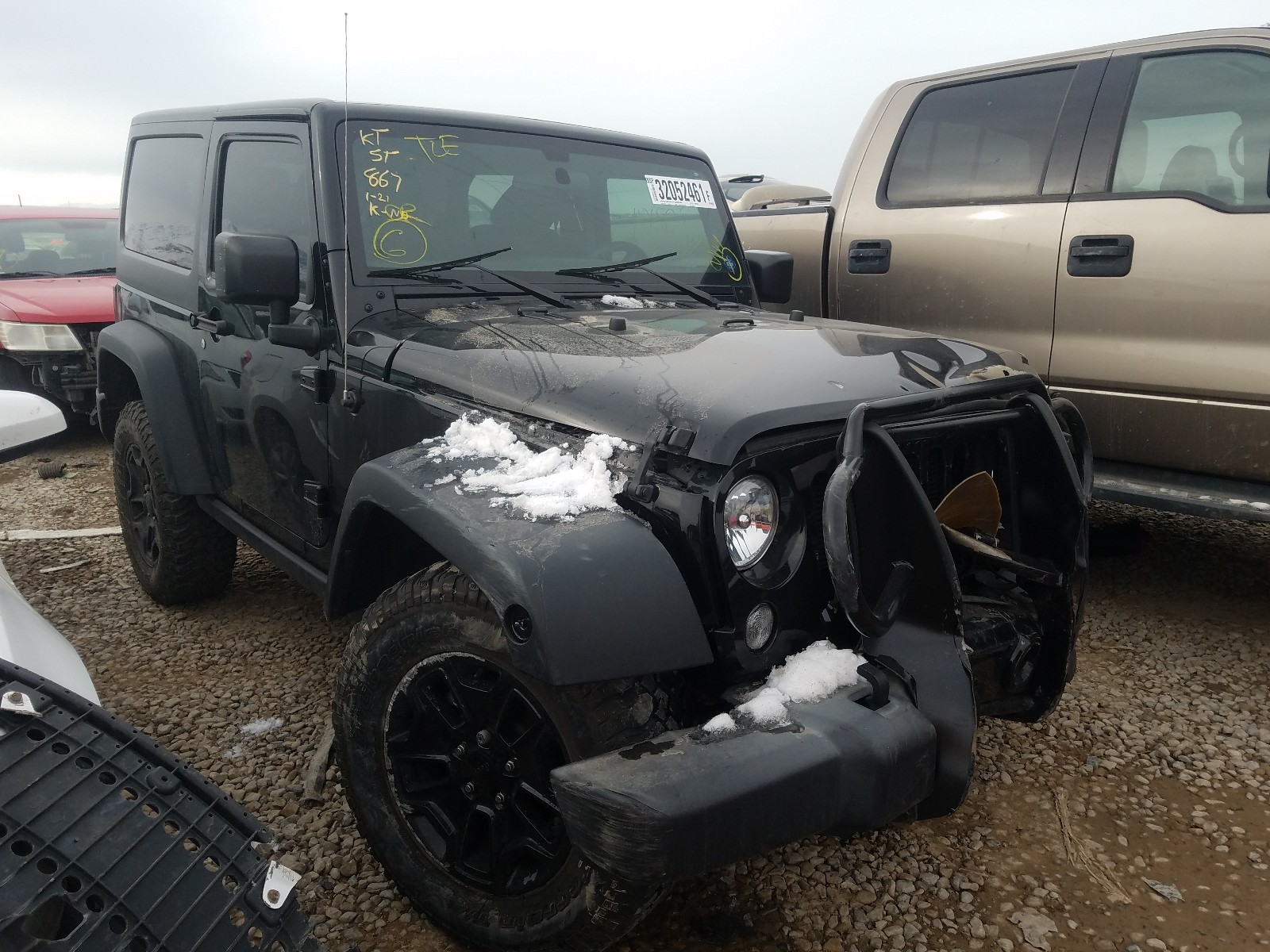 JEEP WRANGLER S 2016 1c4ajwag8gl303732