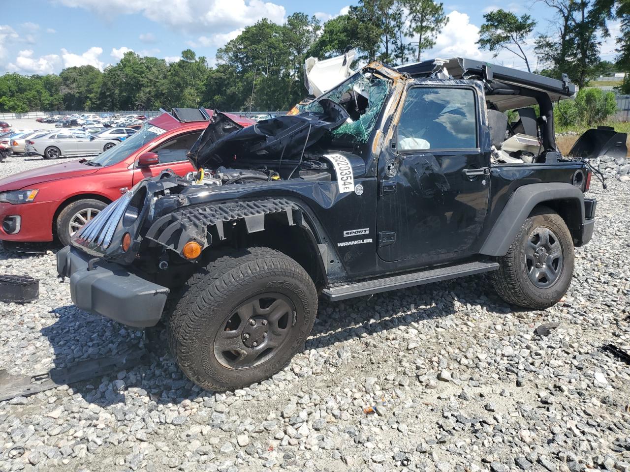 JEEP WRANGLER 2012 1c4ajwag9cl189931