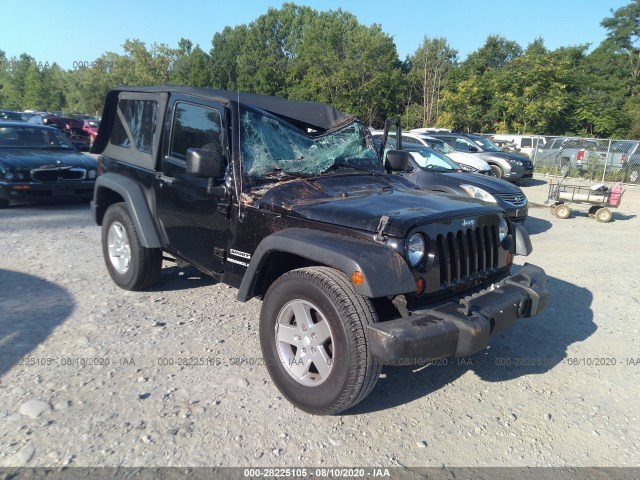 JEEP WRANGLER 2013 1c4ajwag9dl614842