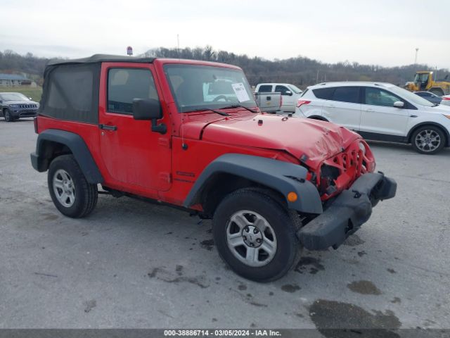 JEEP WRANGLER 2014 1c4ajwag9el209906