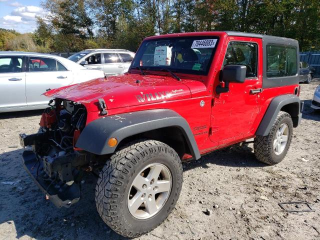 JEEP WRANGLER S 2014 1c4ajwag9el290339