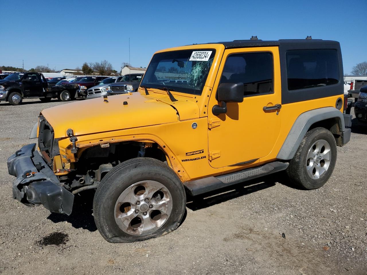 JEEP WRANGLER 2012 1c4ajwagxcl133531