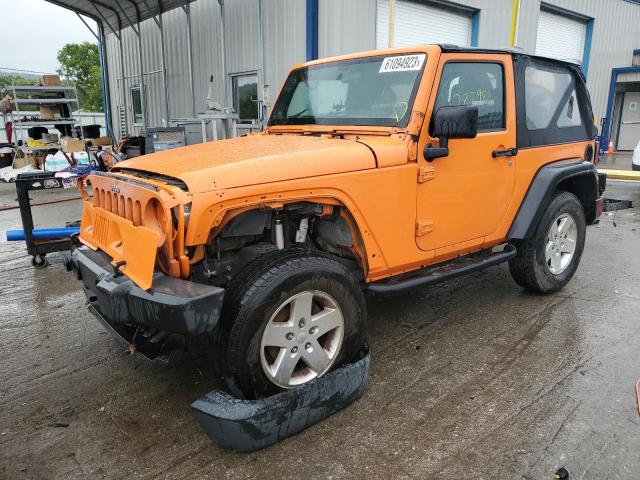 JEEP WRANGLER S 2012 1c4ajwagxcl213010