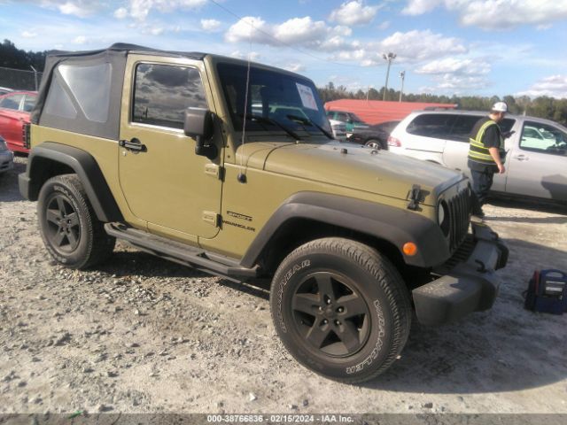 JEEP WRANGLER 2013 1c4ajwagxdl609407