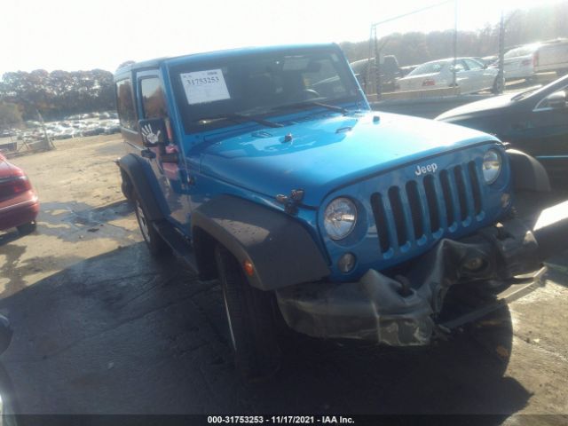 JEEP WRANGLER 2016 1c4ajwagxgl209481