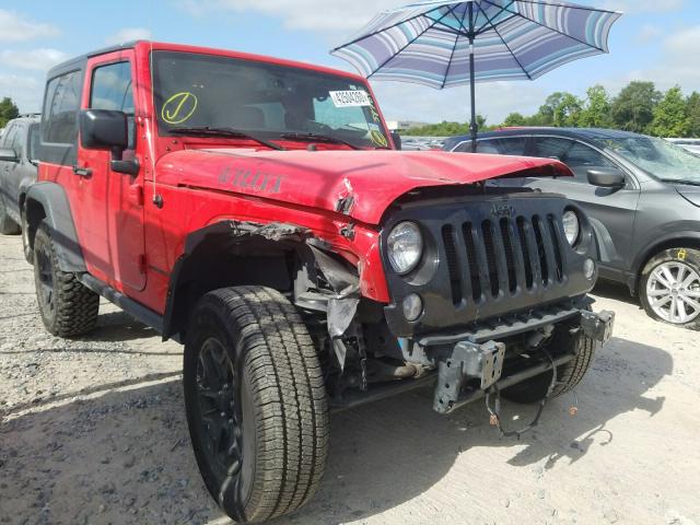 JEEP WRANGLER S 2016 1c4ajwagxgl213465