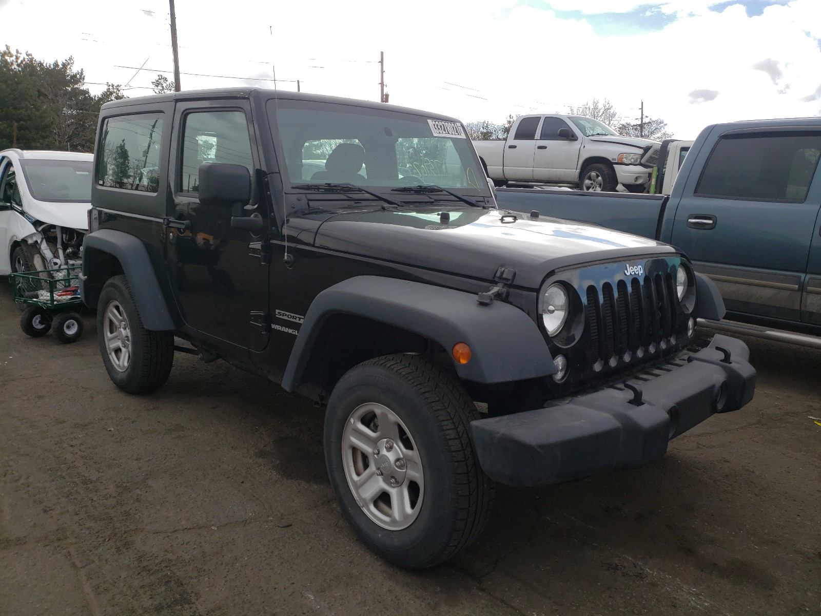 JEEP WRANGLER S 2017 1c4ajwagxhl754002