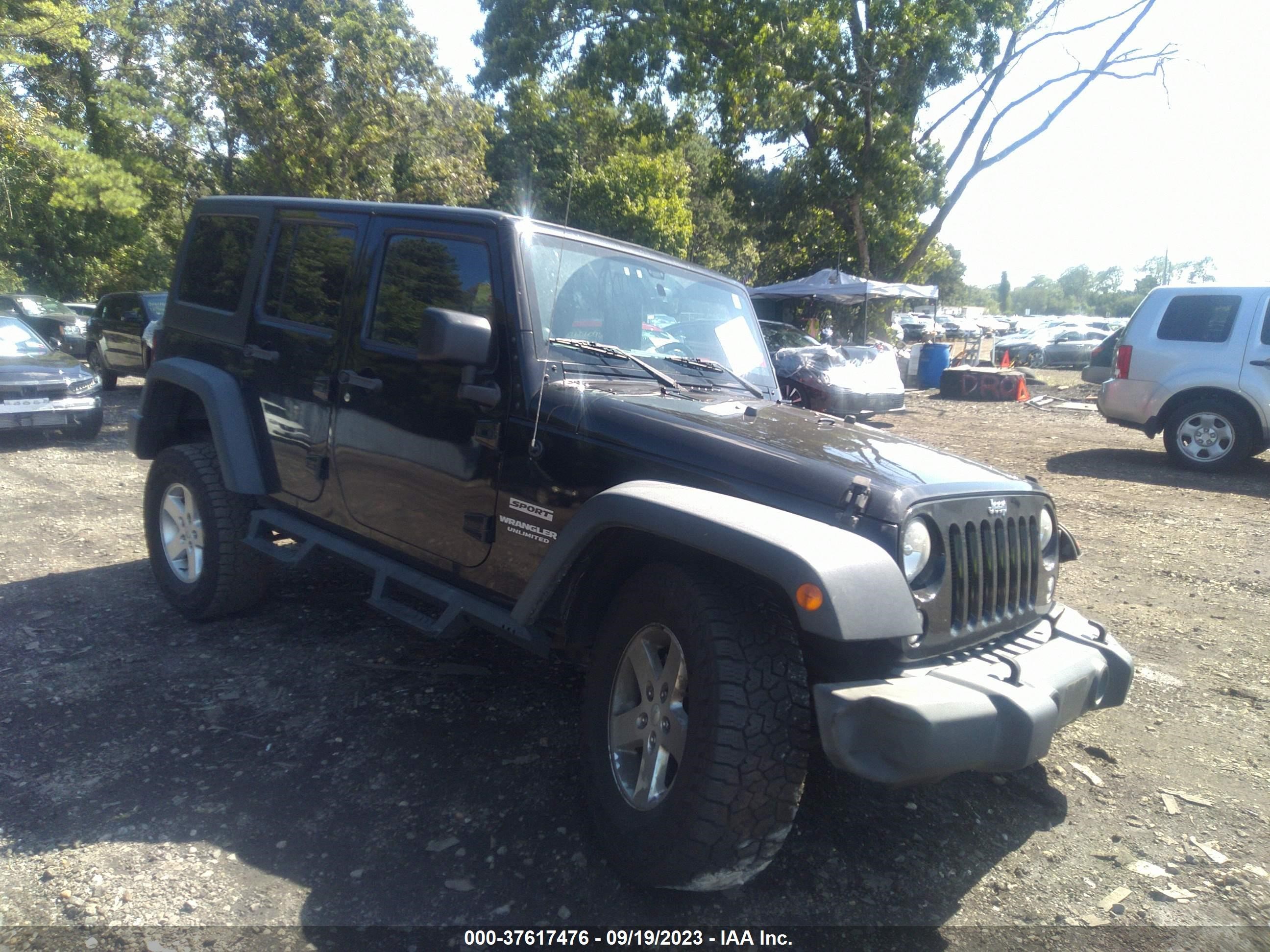 JEEP WRANGLER 2014 1c4bjwdg0el289340