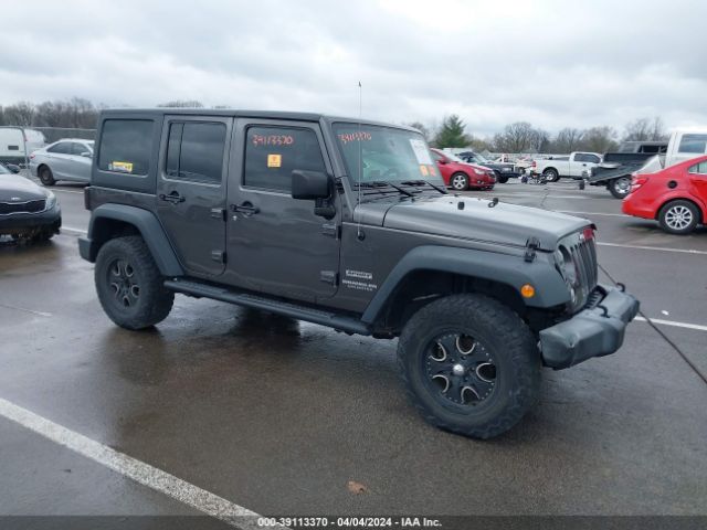 JEEP WRANGLER UNLIMITED SPORT 4WD 2017 1c4bjwdg0hl513873