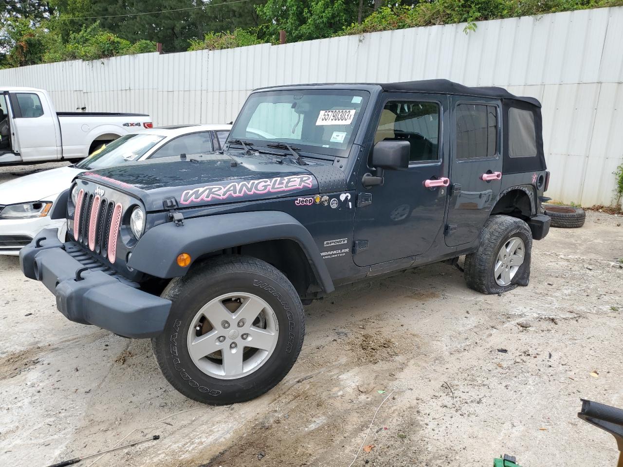 JEEP WRANGLER 2017 1c4bjwdg0hl699284