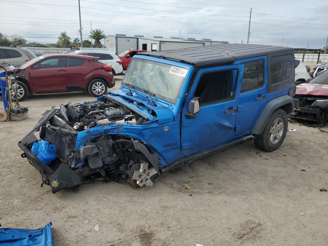 JEEP WRANGLER 2016 1c4bjwdg1gl265390