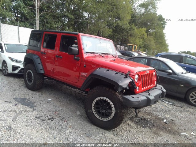 JEEP WRANGLER JK UNLIMITED 2018 1c4bjwdg1jl826887