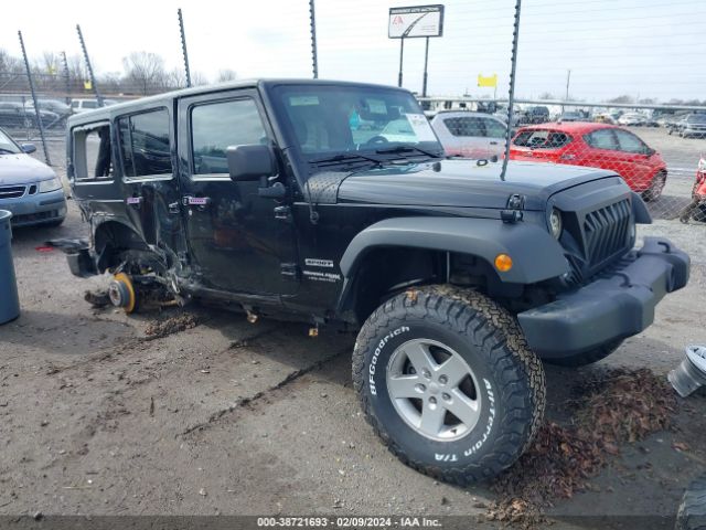 JEEP WRANGLER JK UNLIMITED 2018 1c4bjwdg1jl896289