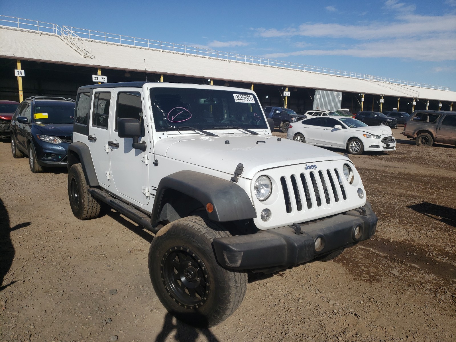 JEEP WRANGLER U 2014 1c4bjwdg2el261037