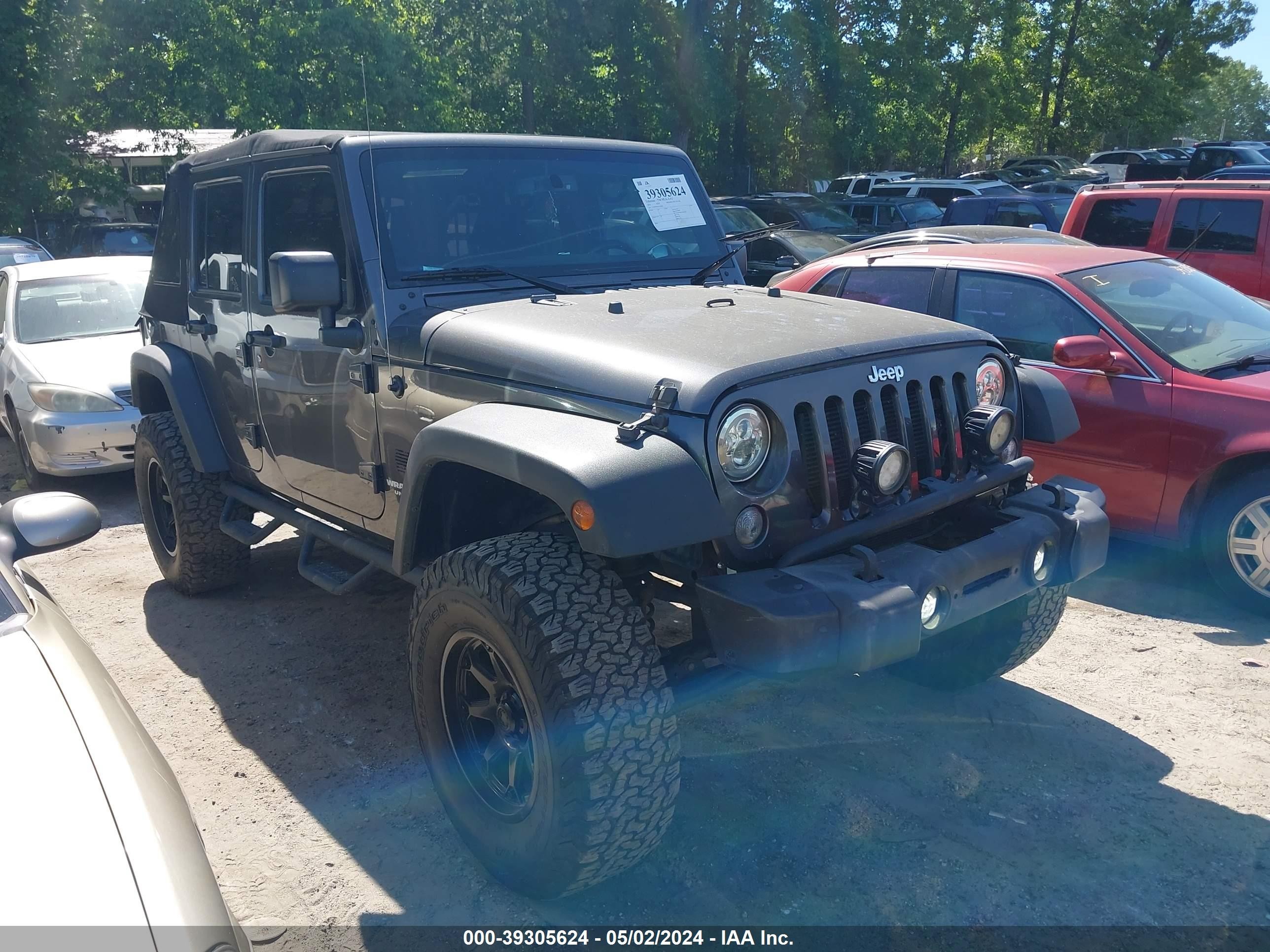 JEEP WRANGLER 2016 1c4bjwdg2gl205862