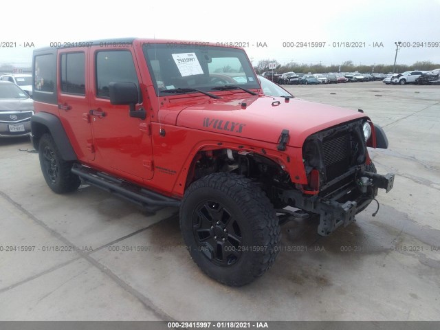 JEEP WRANGLER UNLIMITED 2017 1c4bjwdg2hl720295