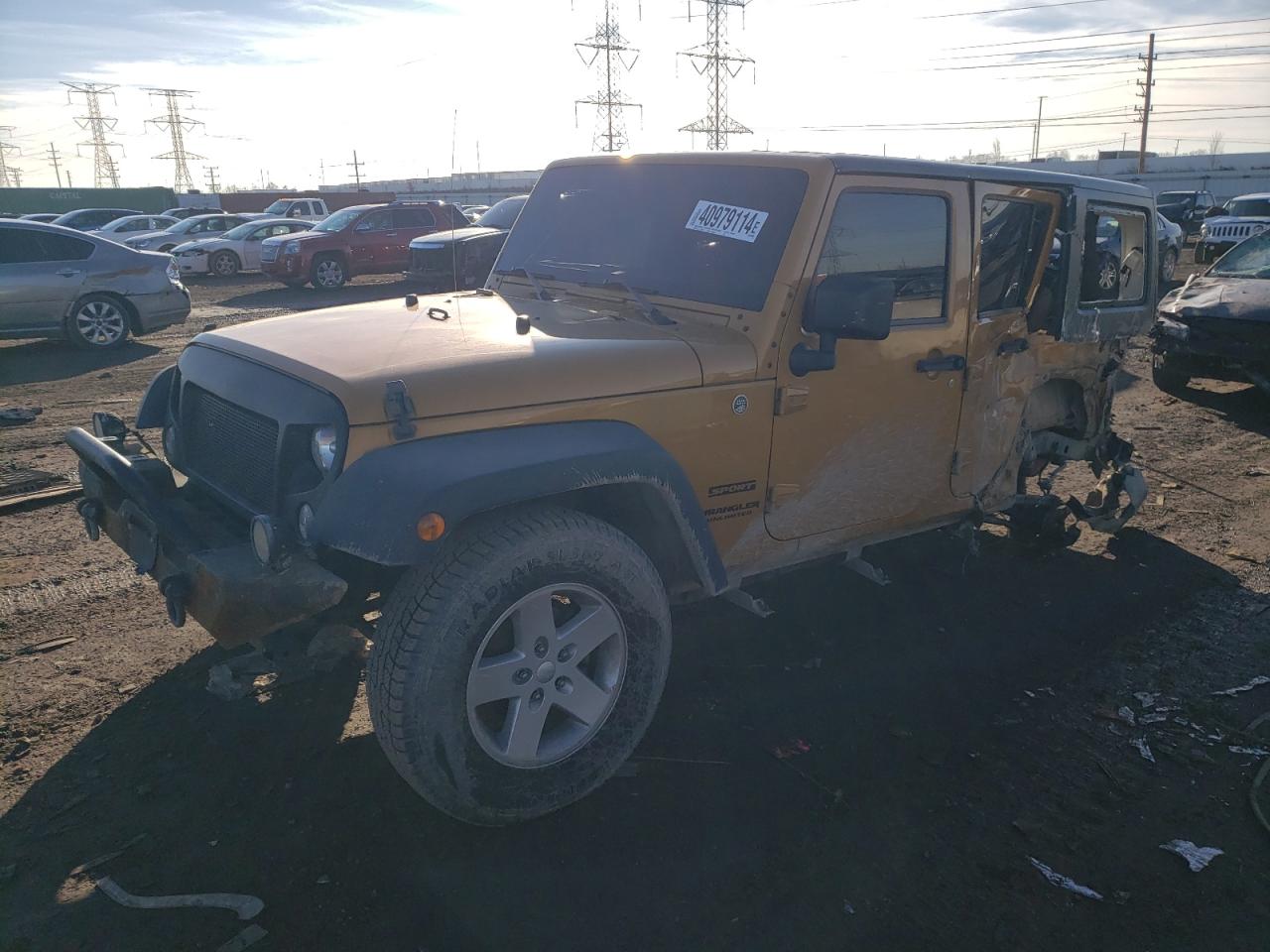 JEEP WRANGLER 2014 1c4bjwdg3el250807