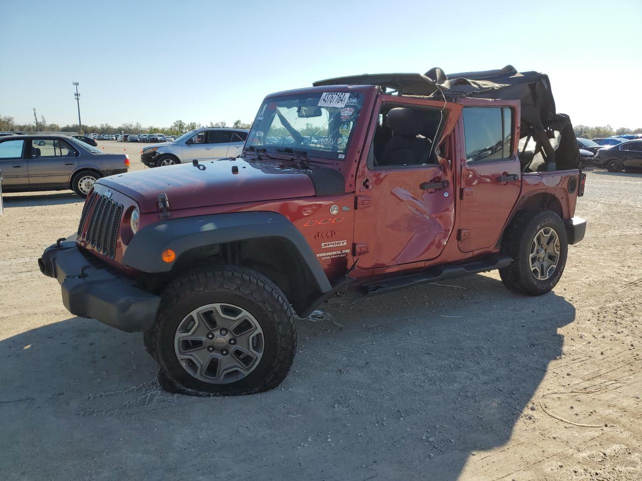 JEEP WRANGLER 2013 1c4bjwdg4dl595696