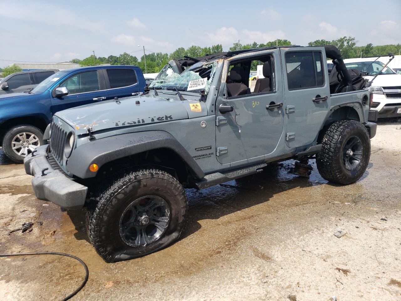 JEEP WRANGLER 2014 1c4bjwdg4el261167