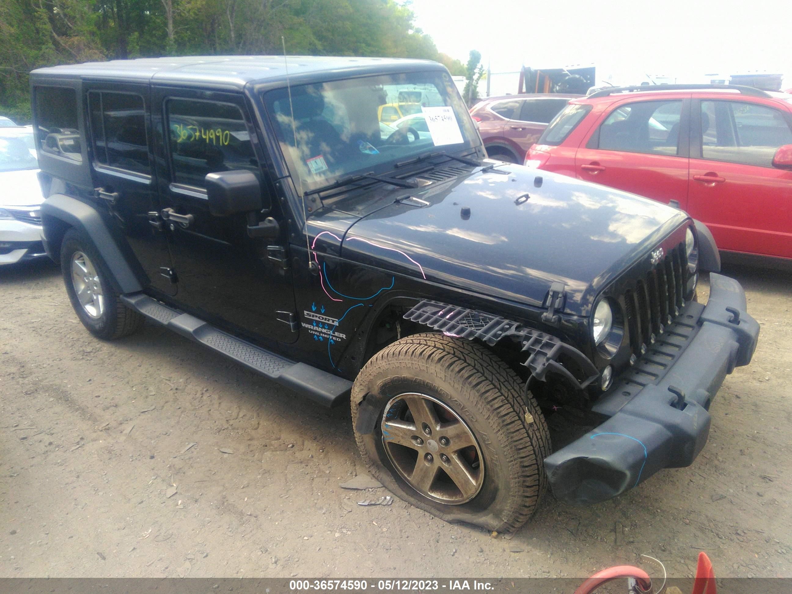 JEEP WRANGLER 2014 1c4bjwdg4el311761