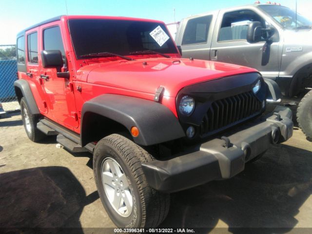 JEEP WRANGLER JK UNLIMITED 2018 1c4bjwdg4jl814443