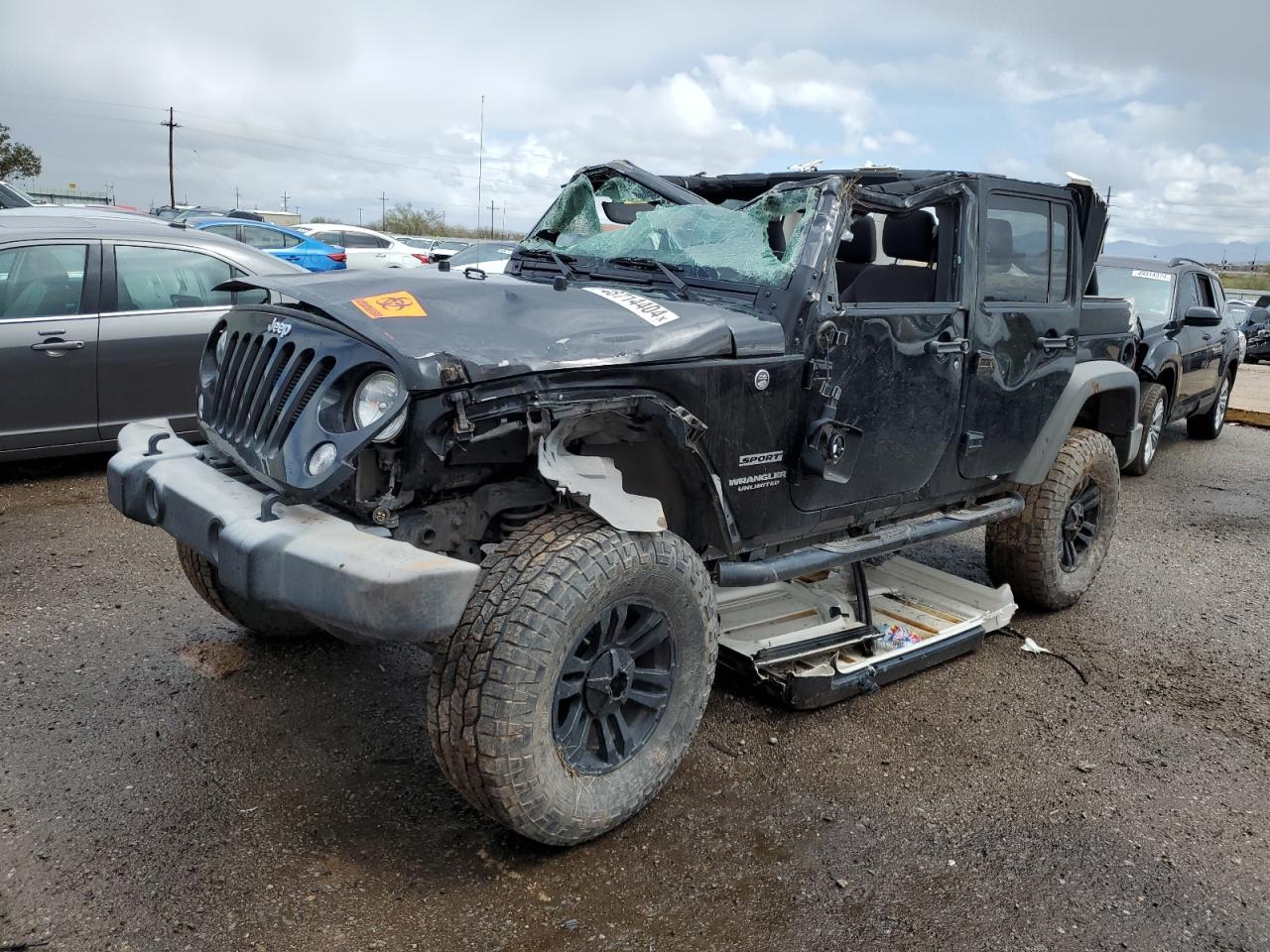 JEEP WRANGLER 2017 1c4bjwdg58l550336