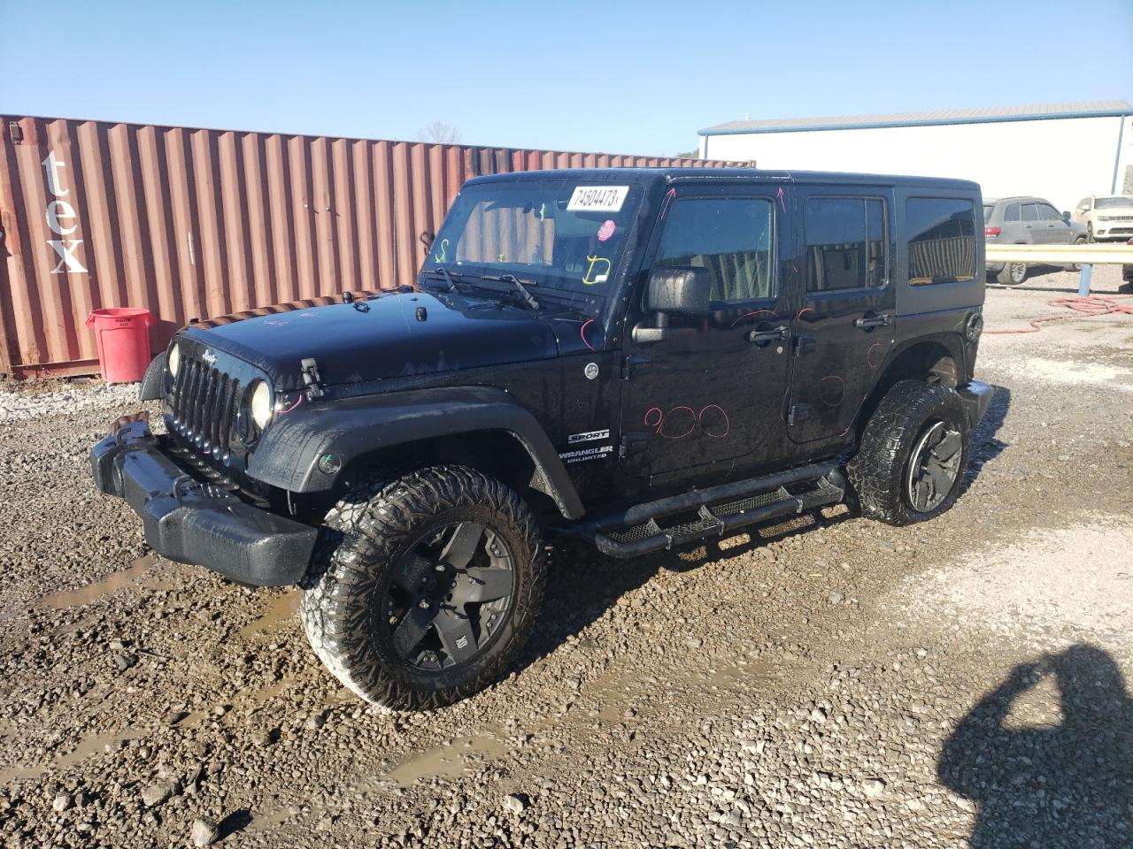 JEEP WRANGLER 2012 1c4bjwdg5cl101425