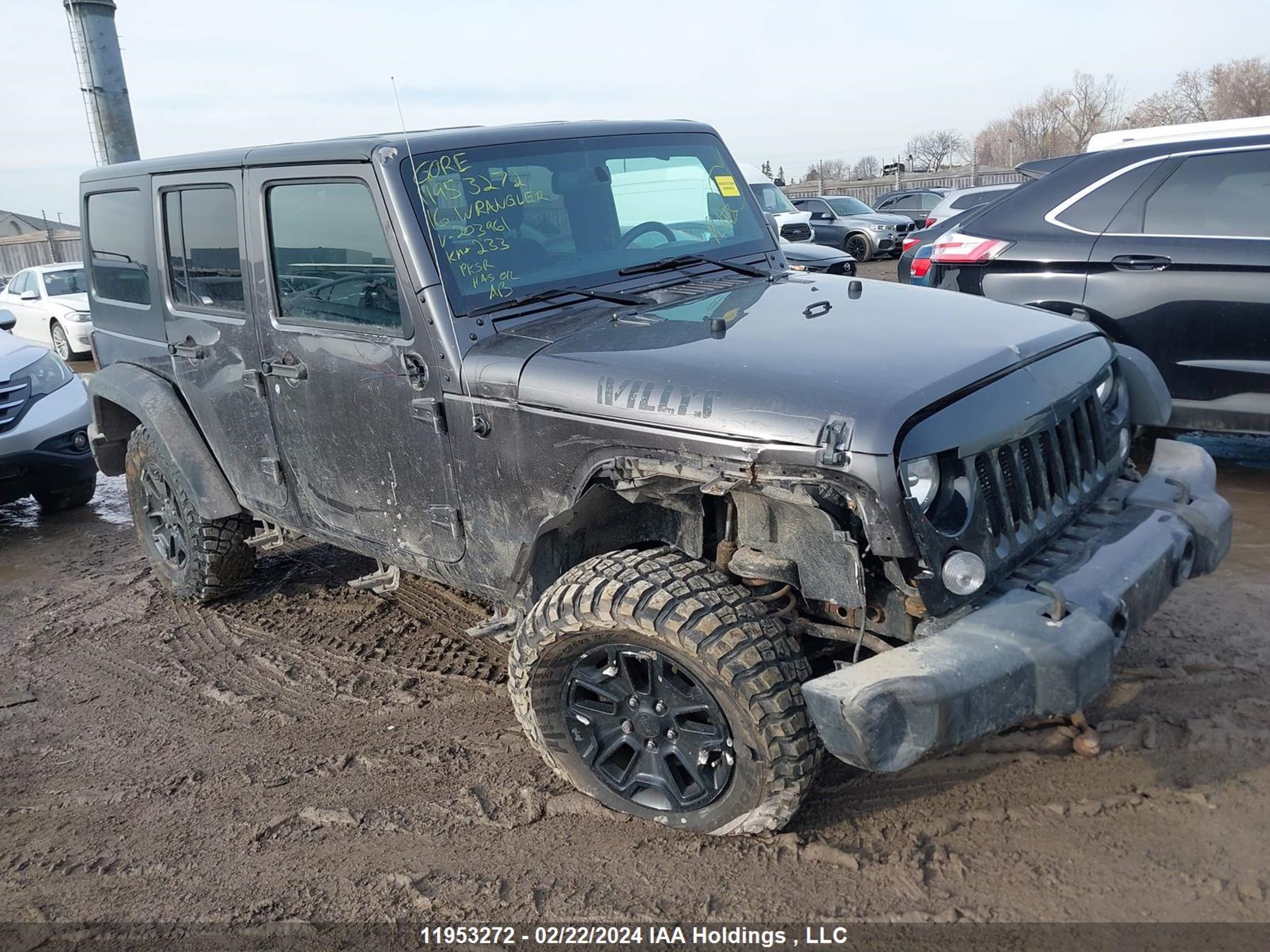 JEEP WRANGLER 2016 1c4bjwdg5gl203961