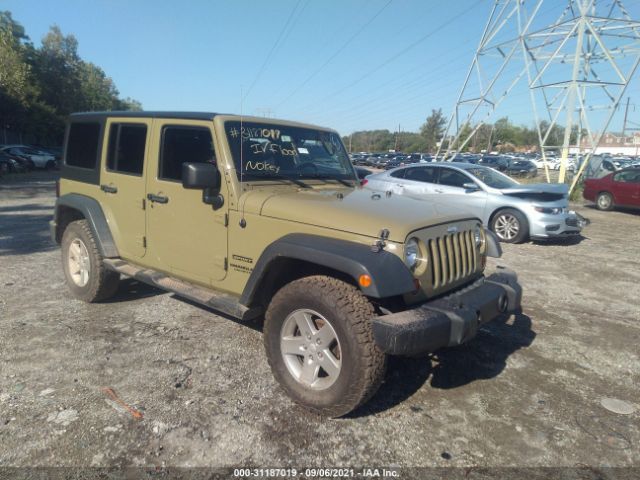 JEEP WRANGLER UNLIMITED 2013 1c4bjwdg6dl698148