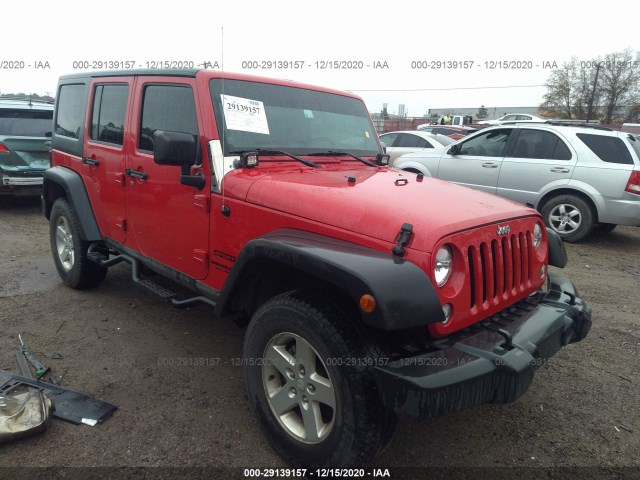 JEEP WRANGLER UNLIMITED 2014 1c4bjwdg6el231927