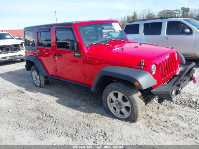 JEEP WRANGLER UNLIMITED 2015 1c4bjwdg6fl556613