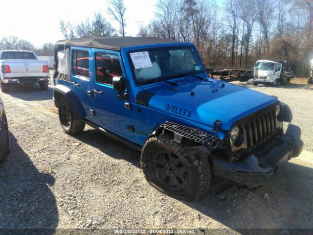 JEEP WRANGLER UNLIMITED 2015 1c4bjwdg6fl721186