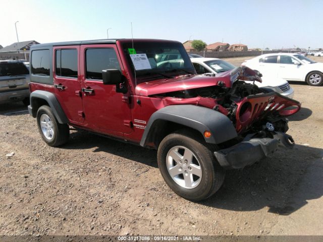 JEEP WRANGLER UNLIMITED 2013 1c4bjwdg7dl600258