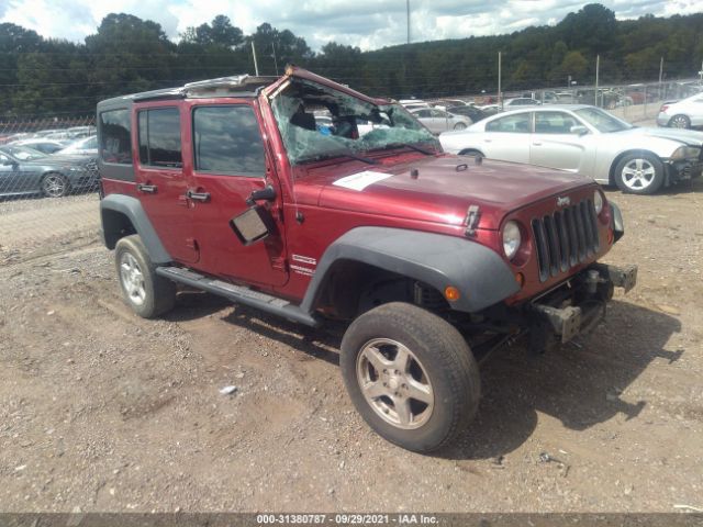 JEEP WRANGLER UNLIMITED 2013 1c4bjwdg7dl607033