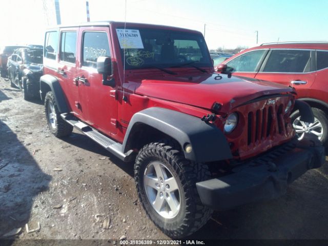 JEEP WRANGLER UNLIMITED 2014 1c4bjwdg7el251507