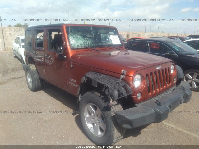 JEEP WRANGLER UNLIMITED 2014 1c4bjwdg7el260949