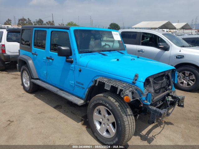 JEEP WRANGLER JK UNLIMITED 2018 1c4bjwdg7jl810662